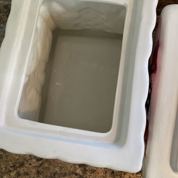 Vintage World Bazaars Gingerbread House Christmas Cookie Jar - Picture 7 of 12